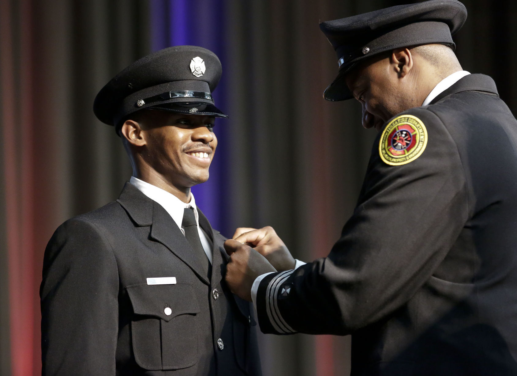 Additional police officers and firefighters